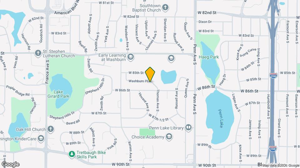 8532 Thomas Ave S Map and Location Details