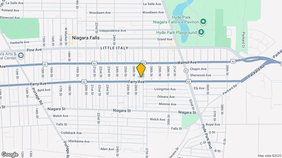 508 27th St Map and Location Details