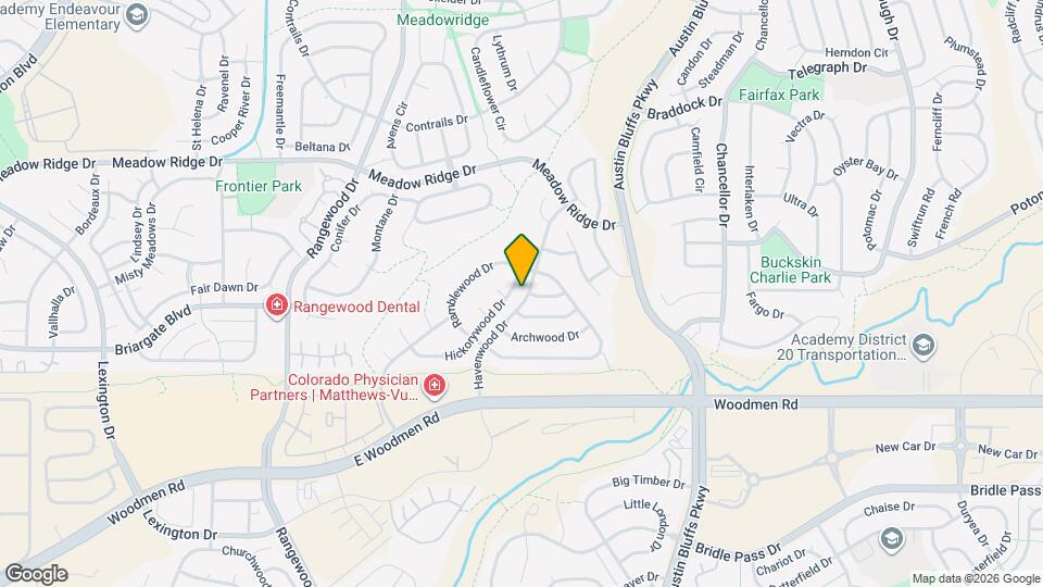 7745 Hickorywood Dr Map and Location Details