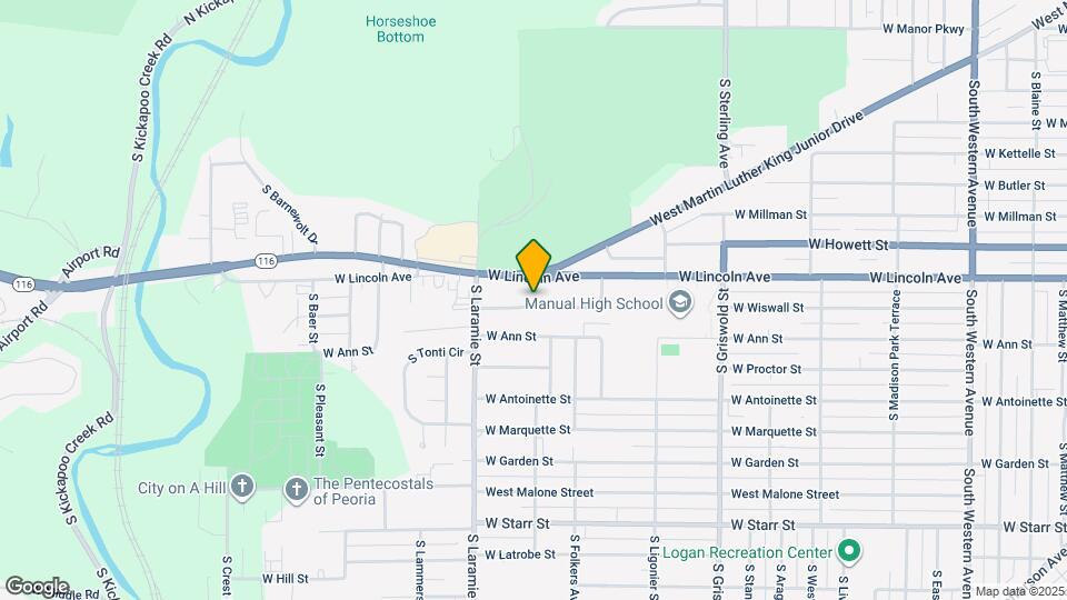 3001 W Wiswall St Map and Location Details