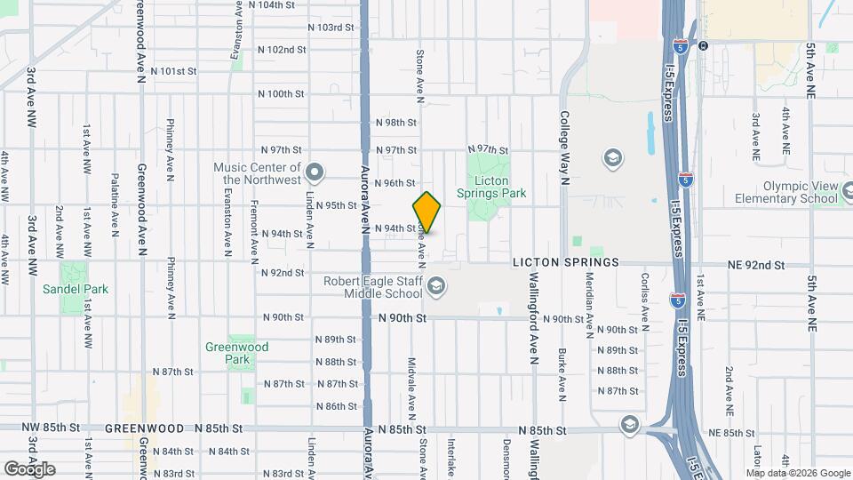 9310 Stone Ave N Map and Location Details