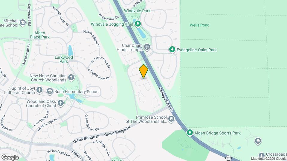 46 Wineberry Pl Map and Location Details