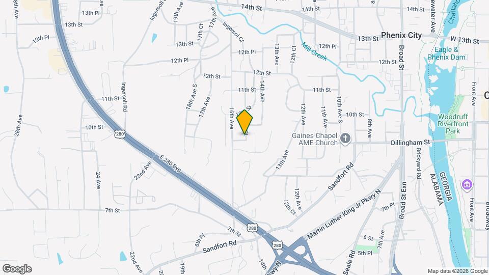 1500 9th Pl Map and Location Details