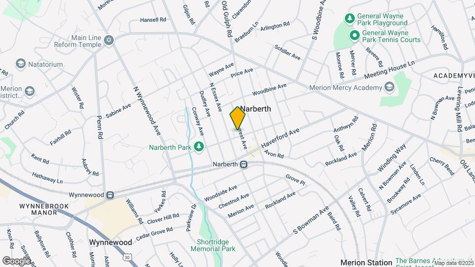 202 Forrest Ave Mapa y Detalles de la Ubicación