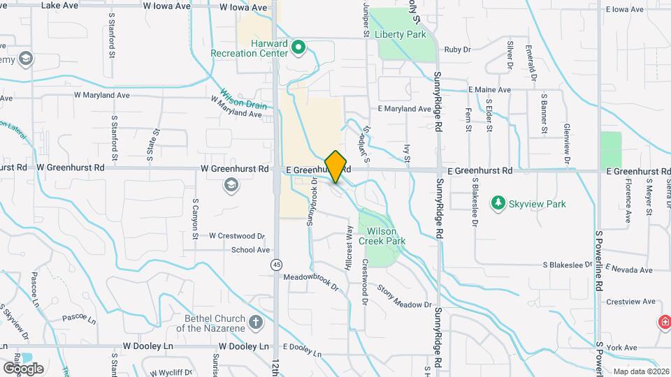 2304 Sunnybrook Dr Map and Location Details