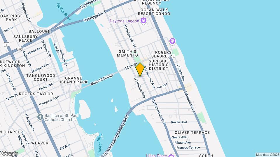 102 S Peninsula Dr Mapa y Detalles de la Ubicación