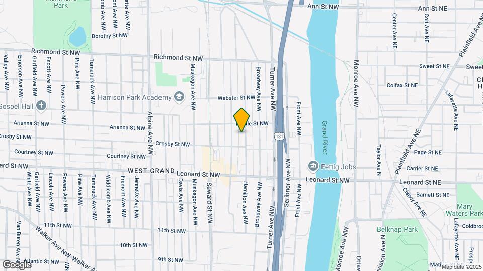 1331 Hamilton Ave NW Map and Location Details