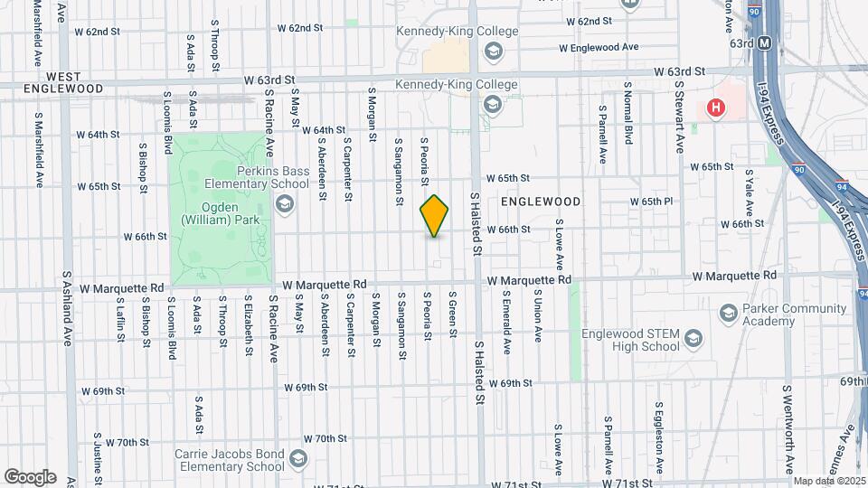 6611 S Peoria St Mapa y Detalles de la Ubicación