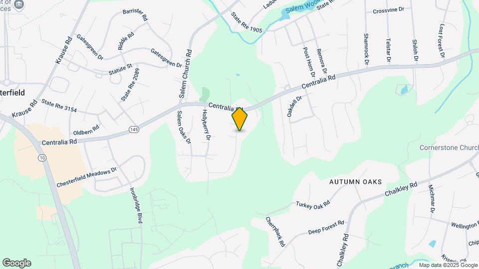5711 Meadowood Ln Map and Location Details