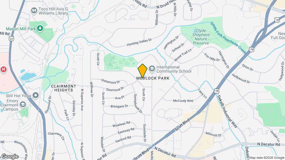 2397 Desmond Dr Map and Location Details