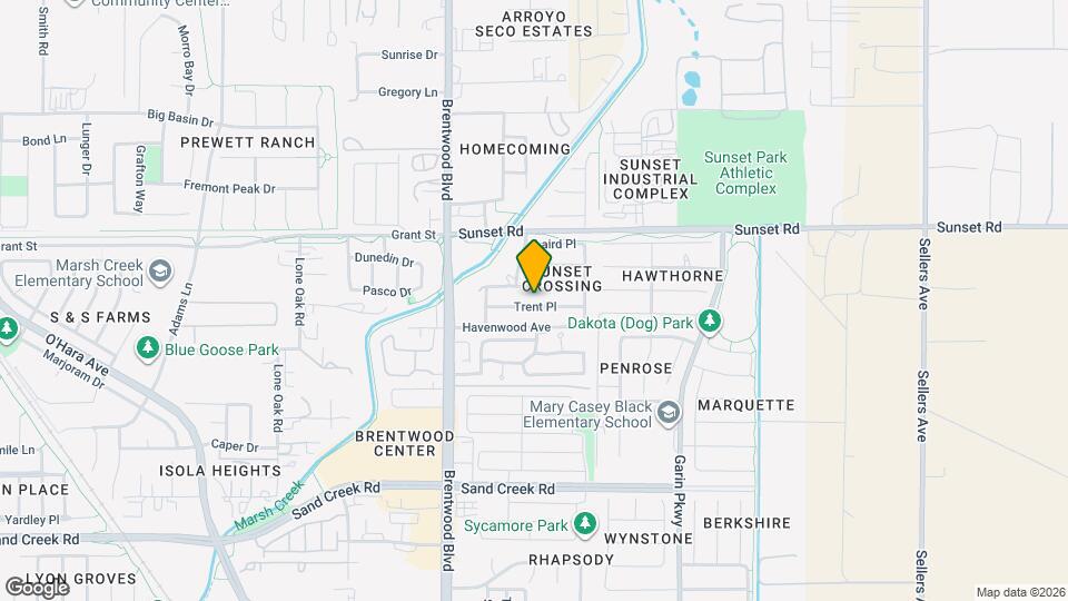 153 Trent Pl Map and Location Details