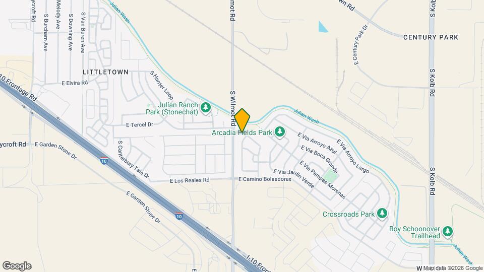 7108 S Via Gaucho Viejo Map and Location Details