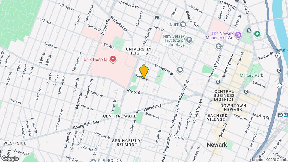 57 Boston St Map and Location Details