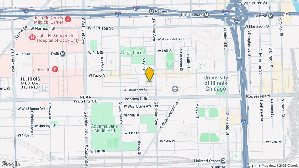 1033 S Lytle St Map and Location Details