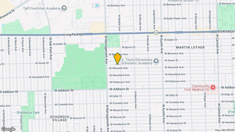 6310 W Warwick Ave Map and Location Details