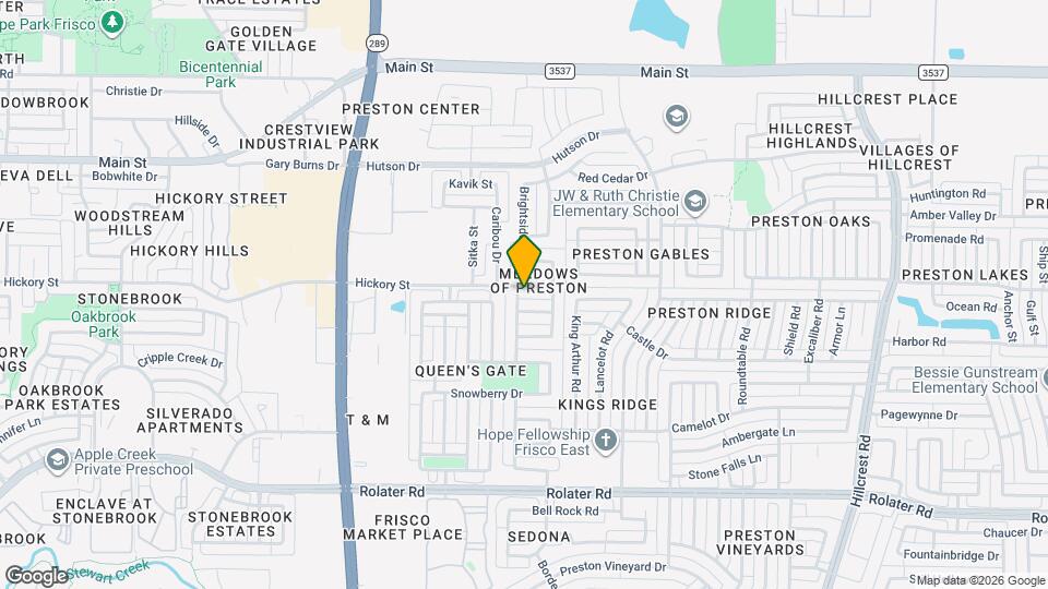 9705 Hickory St Mapa y Detalles de la Ubicación