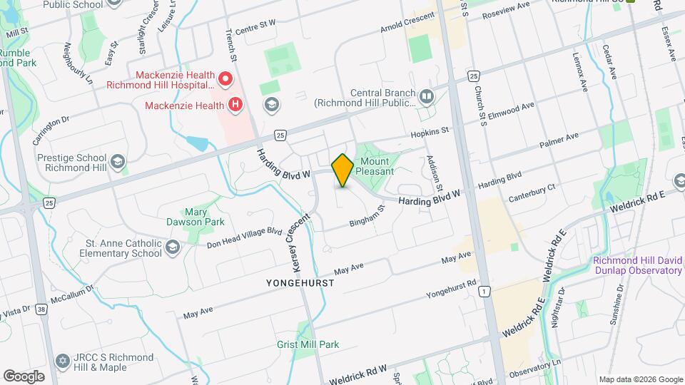 60 Steepleview Crescent Map and Location Details