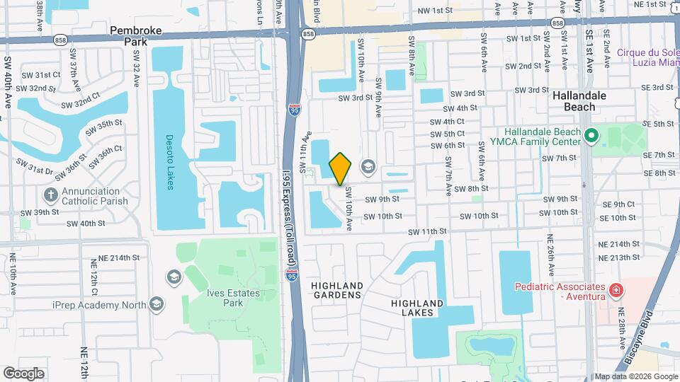 1011 SW 8th St Map and Location Details