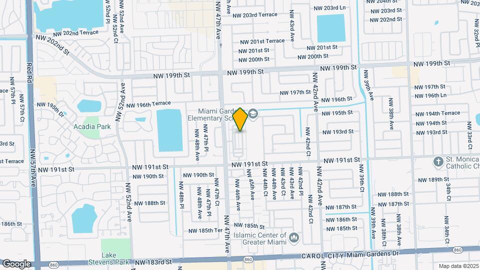 19320 NW 45th Ave Map and Location Details