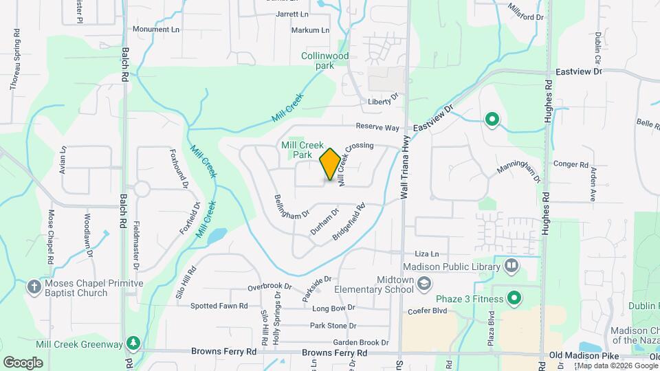 114 Teal Park Ln Map and Location Details