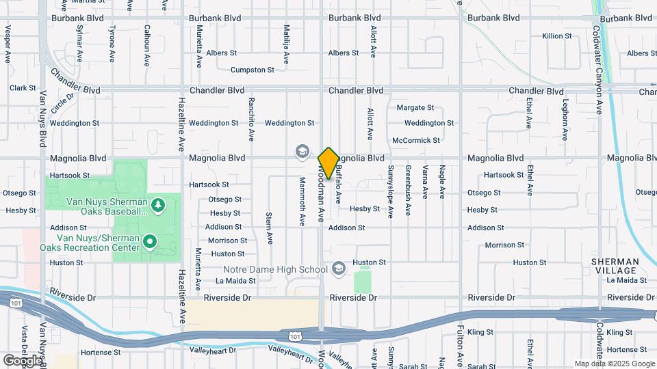 Sherman Oaks Place Map and Location Details