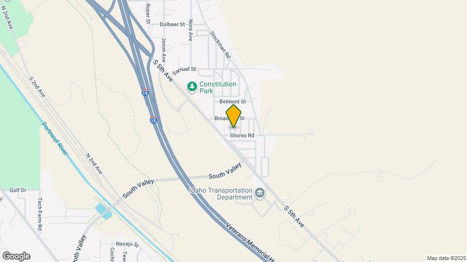 4530 S 5th Ave Map and Location Details