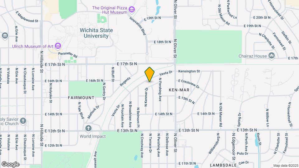 1651 N Kenmar Dr Map and Location Details