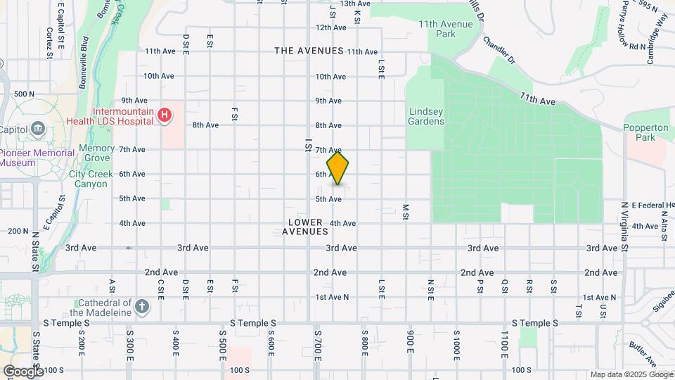 264 "J" St Map and Location Details