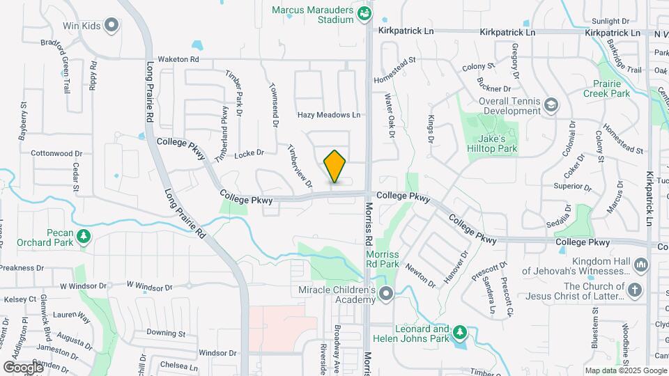 2220 College Pkwy Map and Location Details