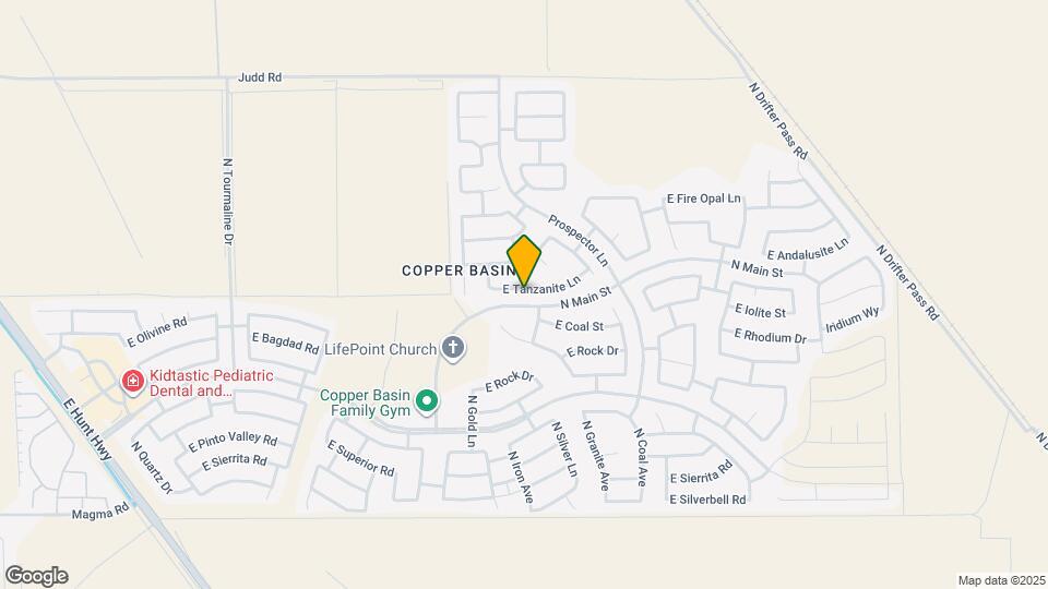 4047 E Tanzanite Ln Mapa y Detalles de la Ubicación