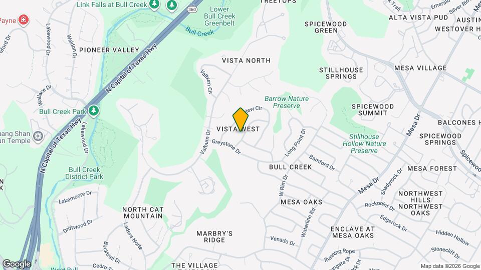 7506 Downridge Dr Map and Location Details