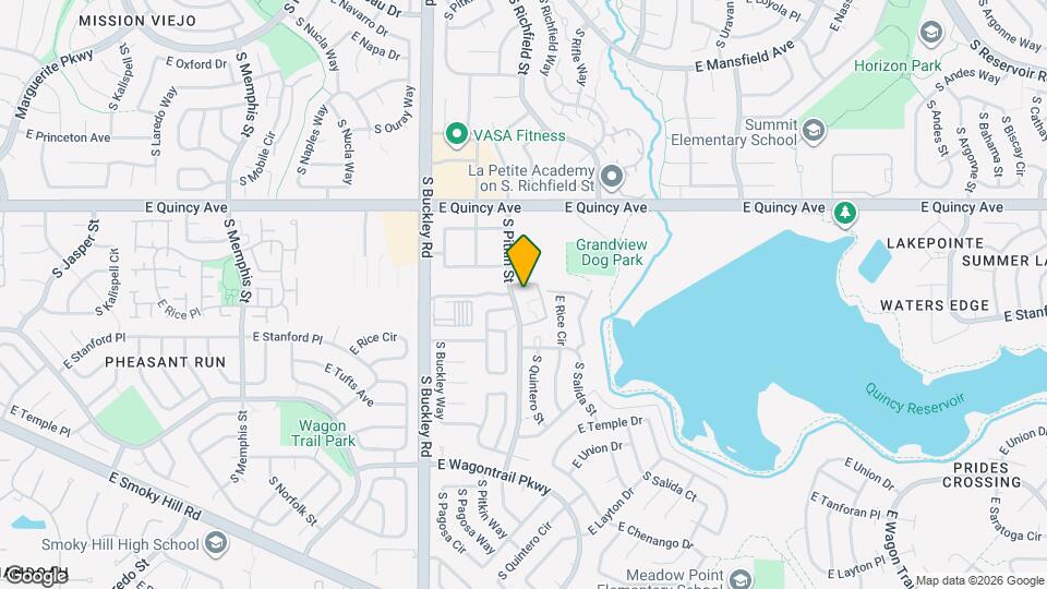 4450 S Pitkin St, Unit 127 Map and Location Details