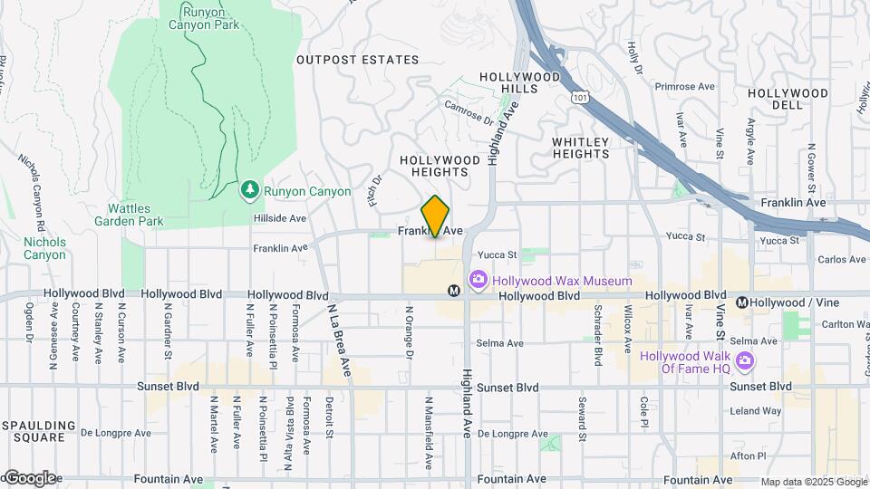 1731 Orchid Ave Map and Location Details