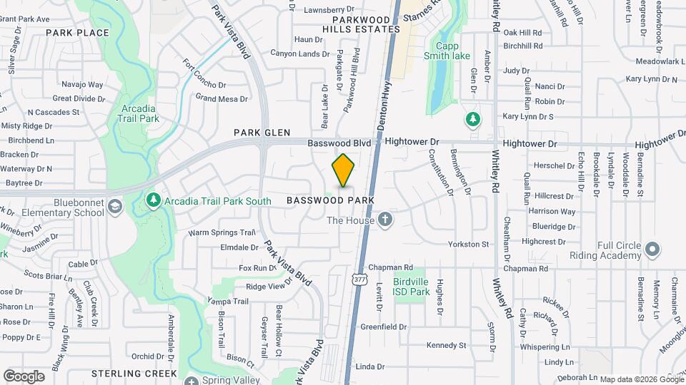 7232 Lindentree Ln Mapa y Detalles de la Ubicación