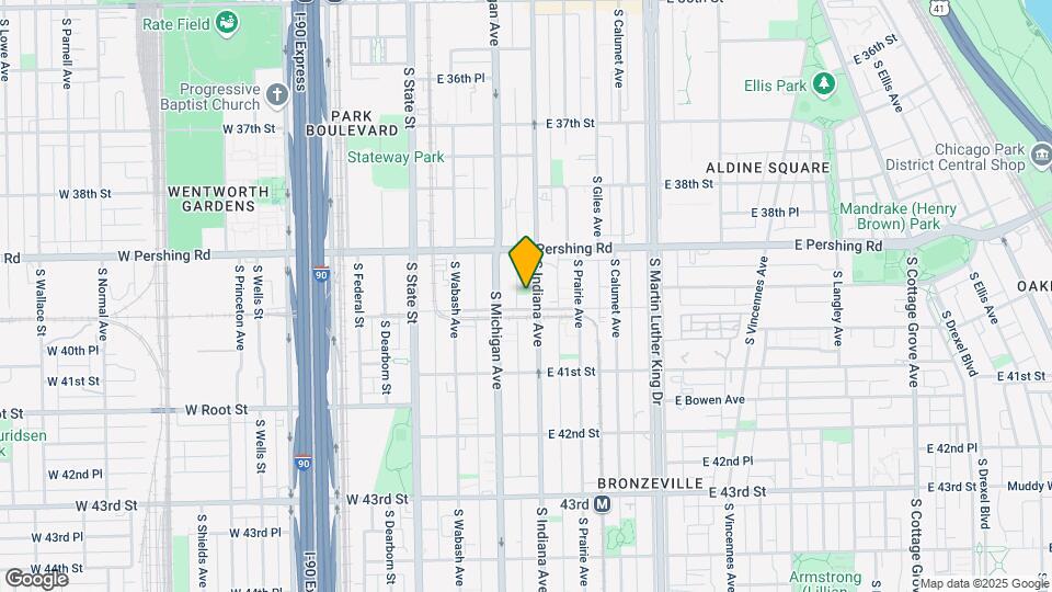 3944 S Indiana Ave Map and Location Details