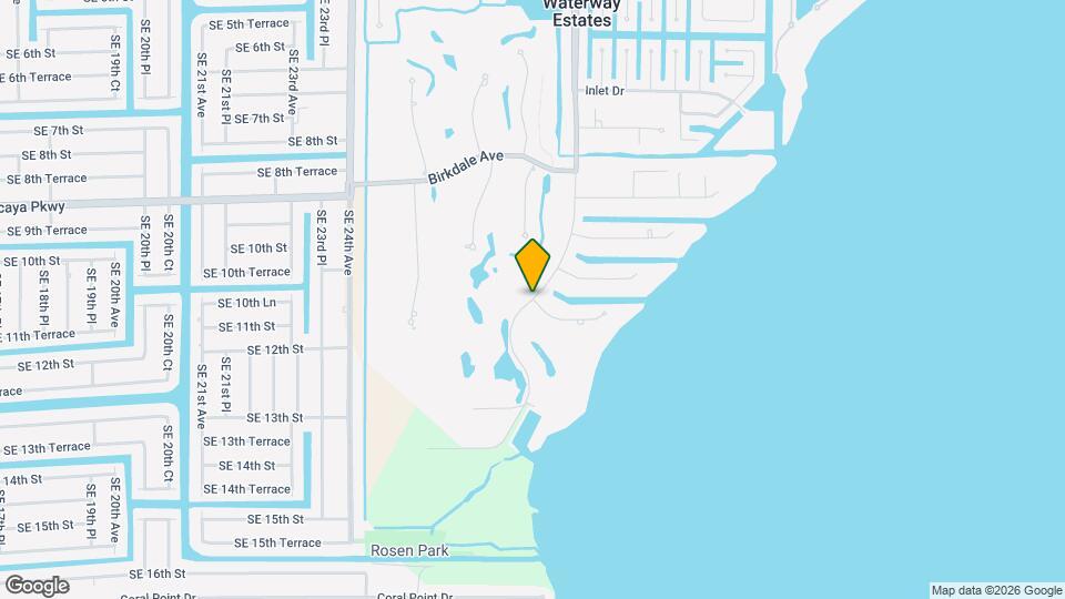 2864 Coral Cir Map and Location Details