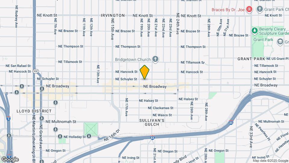 1936 NE Schuyler St Map and Location Details