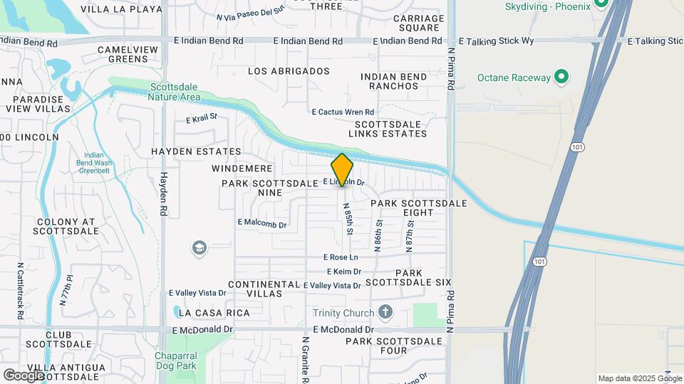 6426 N 85th St Map and Location Details