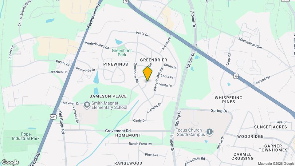 4719 Forestdale Rd Map and Location Details