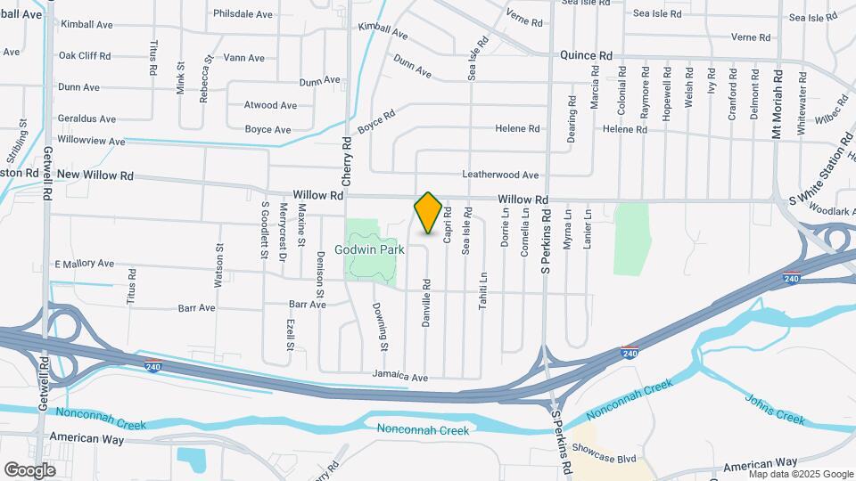 1754 Danville Rd Map and Location Details