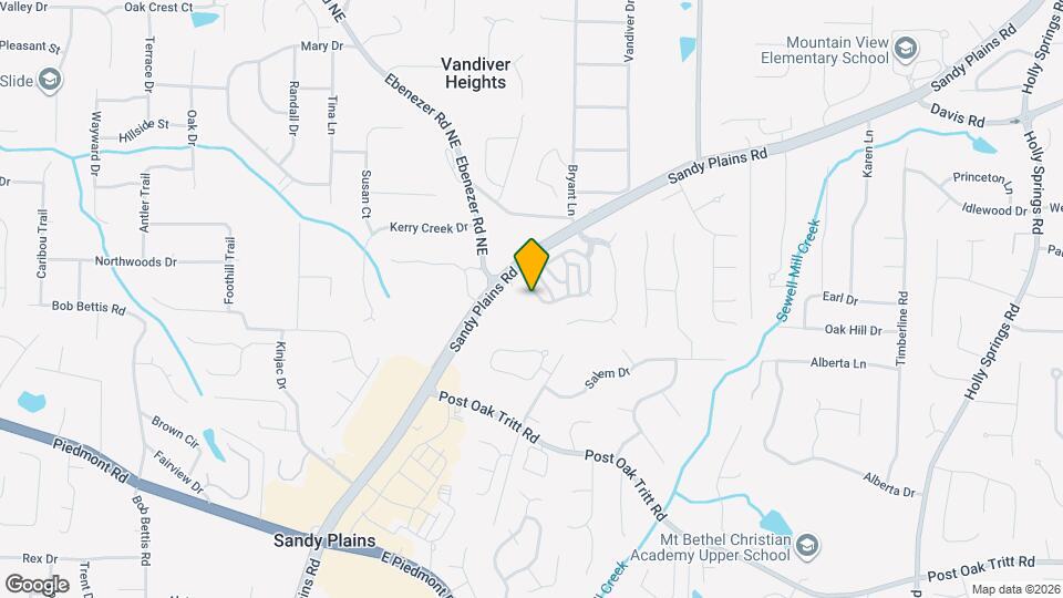 2242 Rosemoore Walk NE Mapa y Detalles de la Ubicación