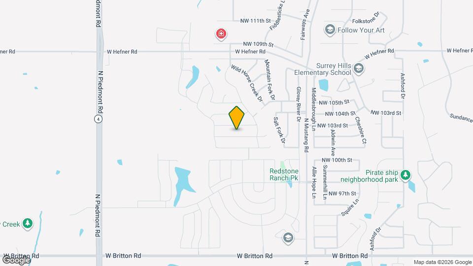 11621 NW 103rd St Map and Location Details