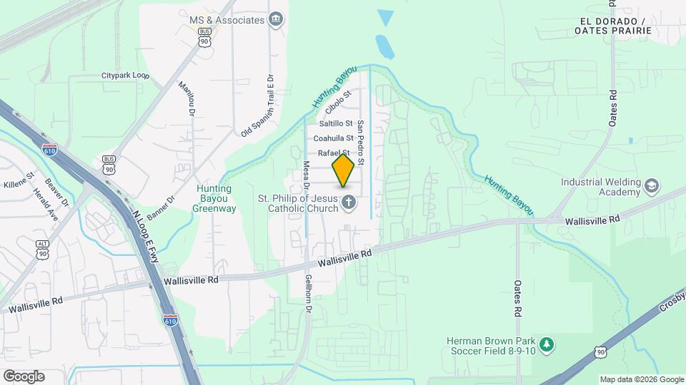 9711 Aguila St Map and Location Details