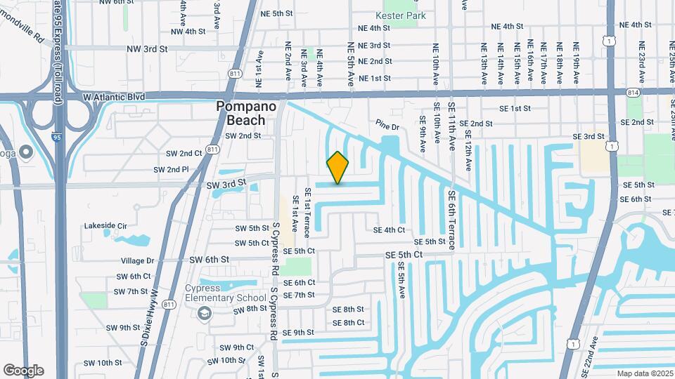 281 SE 3rd Ct Map and Location Details