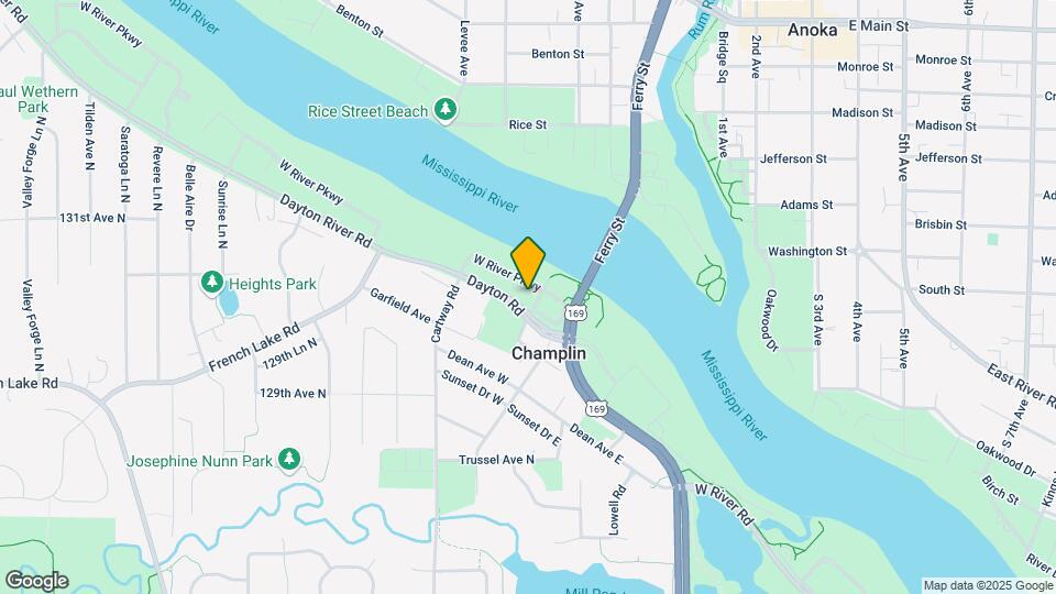 Riverway Map and Location Details