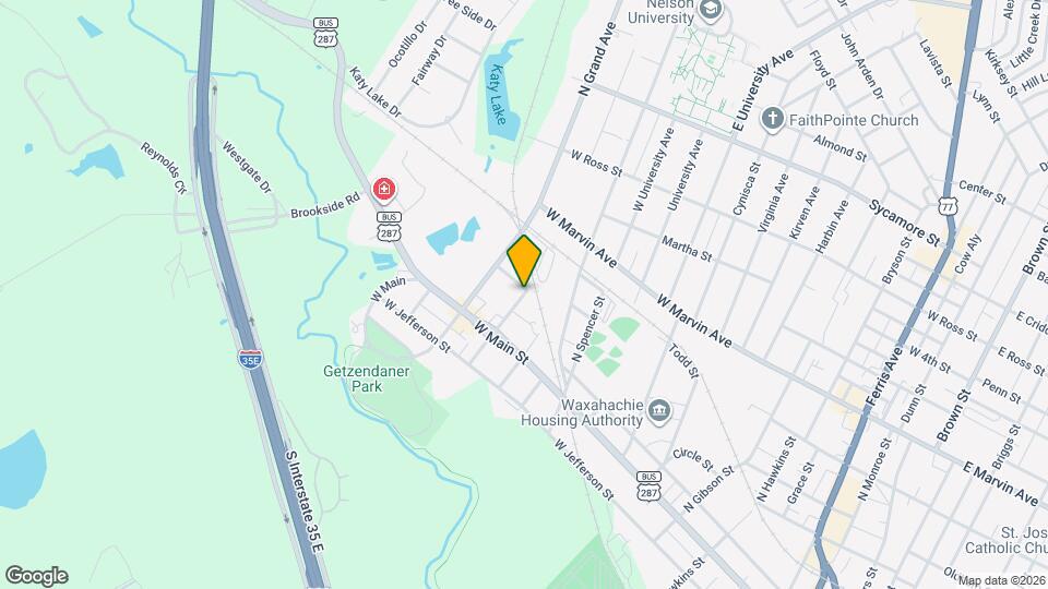 110 Poplar St Map and Location Details