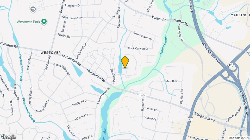 201 Waterdown Dr Map and Location Details