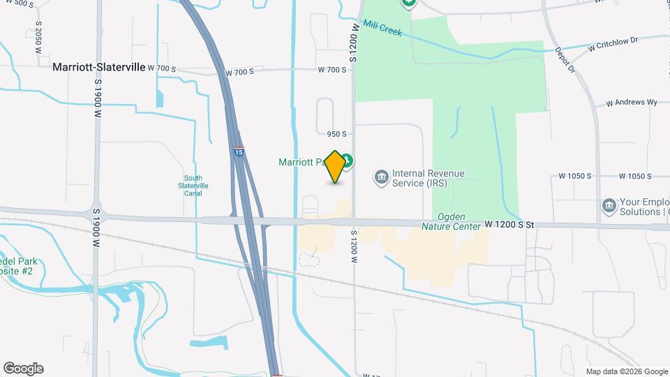 1045 S 1200 W Map and Location Details