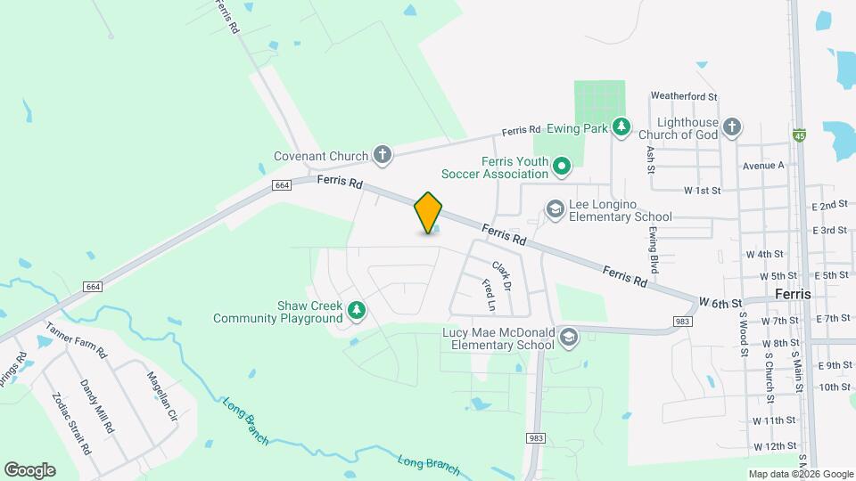 809 Clark Dr Map and Location Details