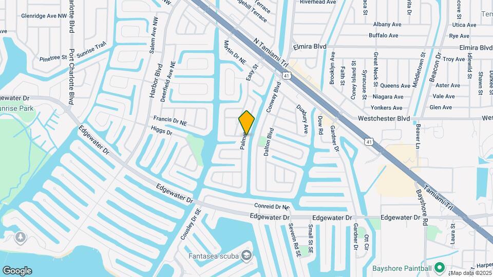 501 Palmetto Dr Map and Location Details